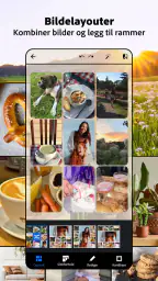 Photoshop Express: Redigering screenshot