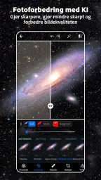 Photoshop Express: Redigering screenshot