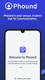 Phound: Calls, Chat & Meetings screenshot