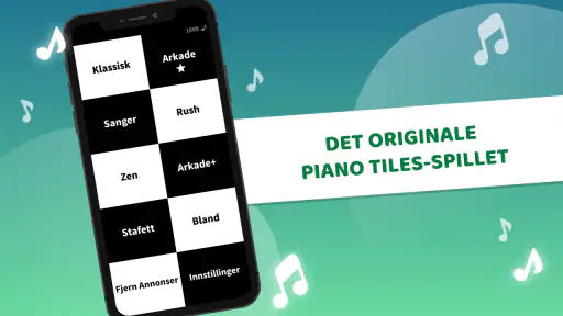 Piano Tiles Klassiske spill screenshot