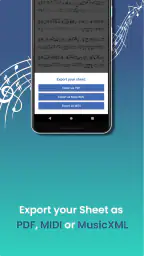 Piano2Notes - Notes from Piano screenshot