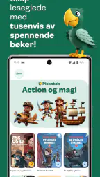Pickatale: Bibliotek for barn screenshot