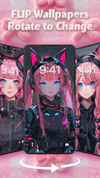 Pink Aura Love Theme screenshot