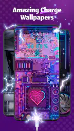 Pink RGB Heart Tastatur screenshot