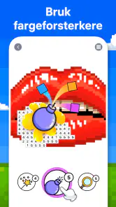 Pixel Art - Fargelegging screenshot