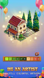Pixel Isle: Art Coloring World screenshot