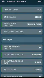 Plane Checklist screenshot