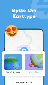 Plasseringsdeling screenshot