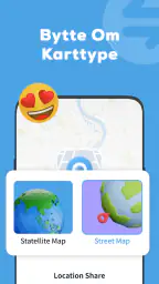 Plasseringsdeling screenshot