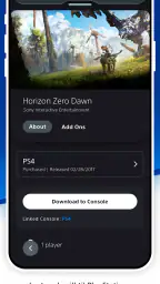 PlayStation App screenshot