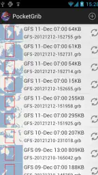 PocketGrib screenshot