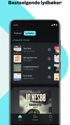 Podme - podkaster og lydbøker screenshot