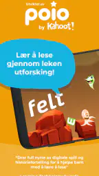 Poio Lær å lese fra Kahoot! screenshot