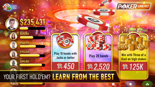 Poker Texas Holdem Live Pro screenshot