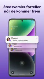 Posisjonsdeling med Life360 screenshot