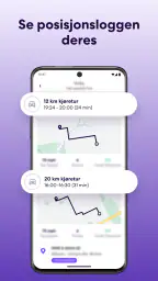 Posisjonsdeling med Life360 screenshot