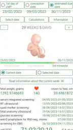 Pregnancy Calculator+Calendar screenshot
