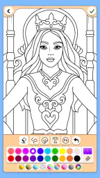 Prinsesse Farging screenshot