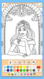 Prinsesse Farging screenshot