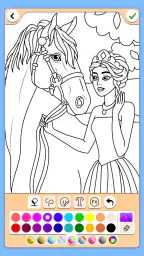 Prinsesse Farging screenshot