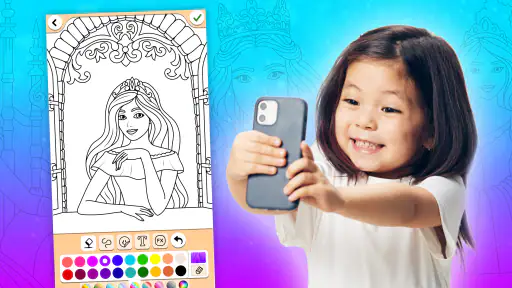 Prinsesse Farging screenshot