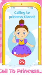 prinsesse telefonspill screenshot