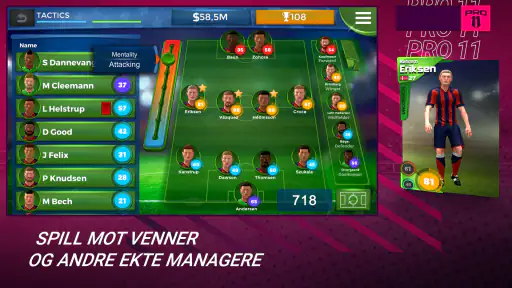 Pro 11 - Football Manager Game screenshot
