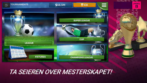 Pro 11 - Football Manager Game screenshot