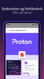 Proton Drive: Skylagring screenshot