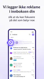 Proton Mail: Kryptert e-post screenshot
