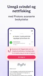 Proton Mail: Kryptert e-post screenshot