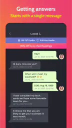 Psychic Txt Live Tarot Reading screenshot