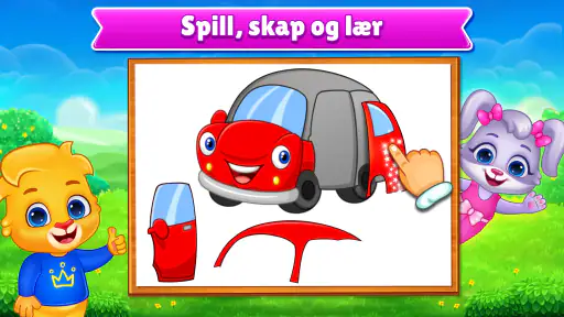 Puslespill for barn 2-5 år screenshot