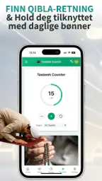Qibla-retning: Bønnetider screenshot