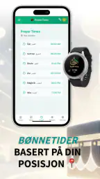 Qibla-retning: Bønnetider screenshot