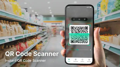 QR & Barcode Scanner: Home screenshot