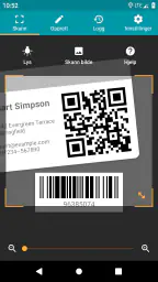 QR- og strekkodeskanner Pro screenshot