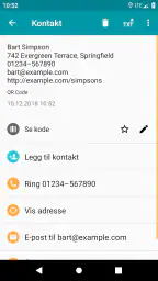 QR- og strekkodeskanner Pro screenshot