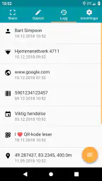 QR- og strekkodeskanner Pro screenshot