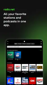 radio.dk - radio og podcast screenshot