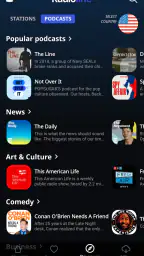 Radioline: Radio & Podcaster screenshot