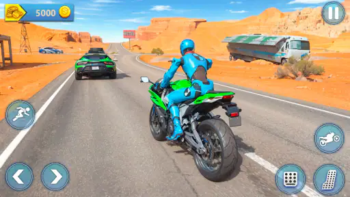 Ragdoll Bike Fall Crash Smash screenshot