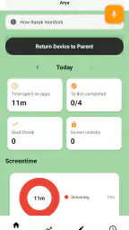 Raxak: Parental Control App screenshot
