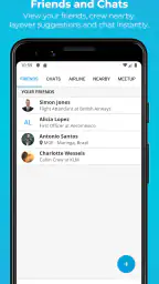 RB Flight Crew Duty Roster App screenshot