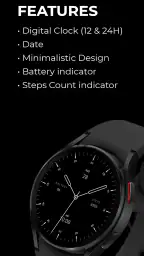 Regarder Minimal 2 Watch Face screenshot