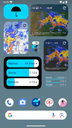 Regn Alarm (Rain Alarm) screenshot
