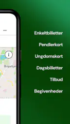 Rejsebillet screenshot