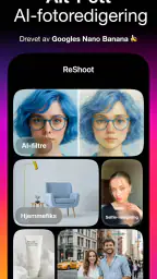 ReShoot: AI-foto og redigering screenshot