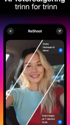 ReShoot: AI-foto og redigering screenshot
