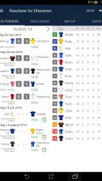 Resultater Eliteserien 2026 screenshot